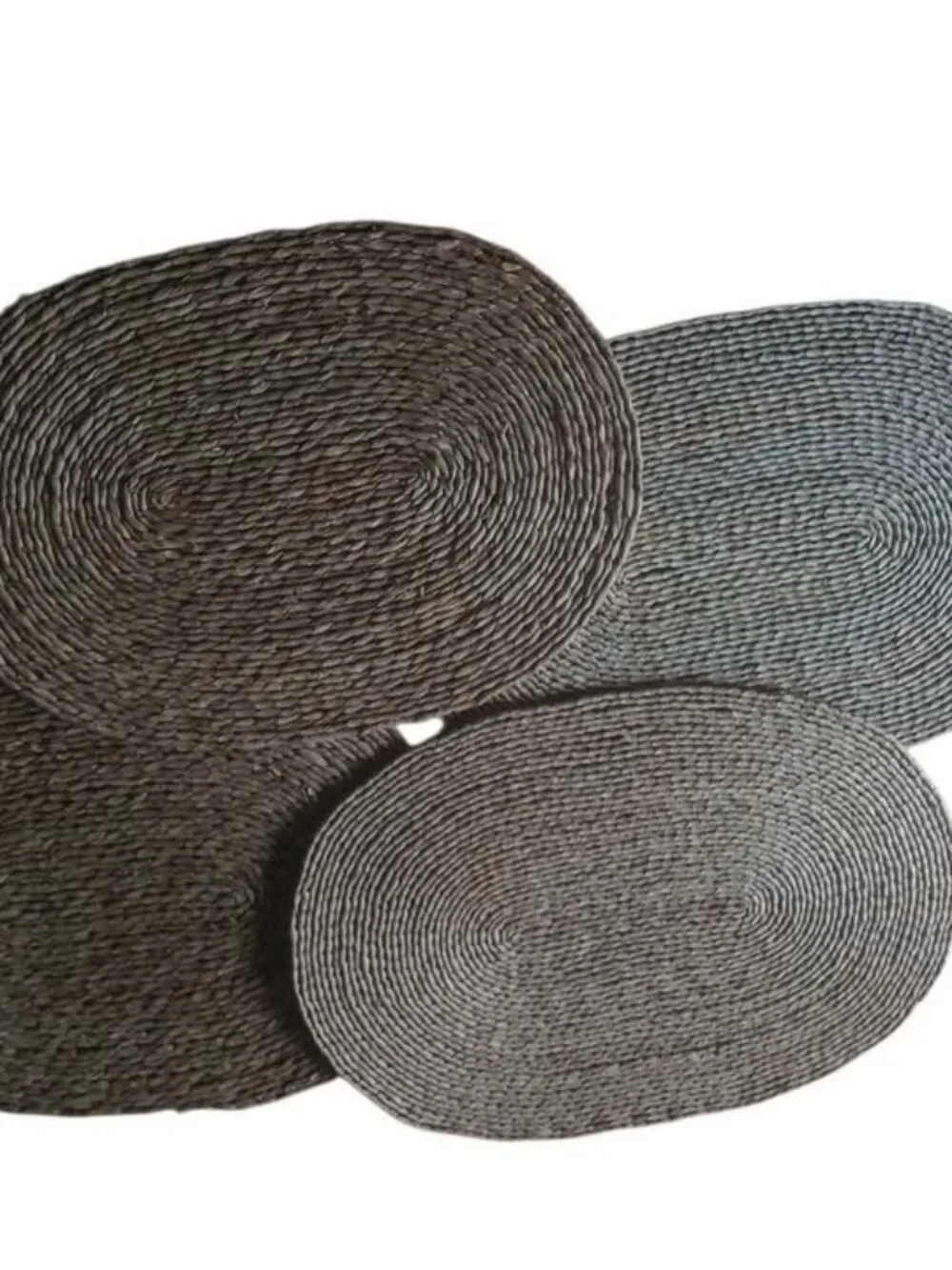 Set of 4 Woven Seagrass Oval Placemats